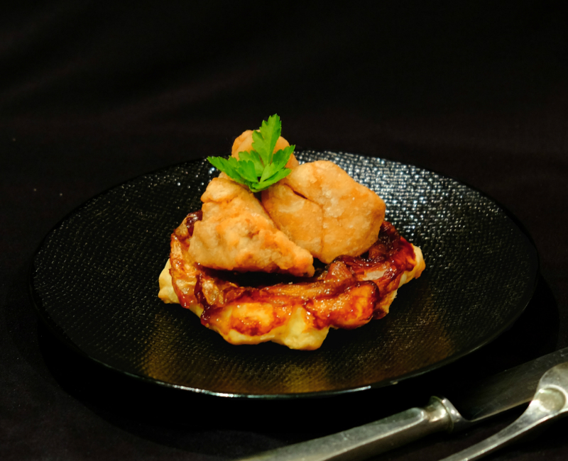 Ris de veau frits tatin d'endives le veau SOBEVAL