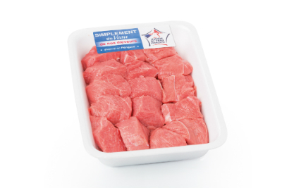 Simplement du veau saute de veau sobeval viande origine france francaise sobeval